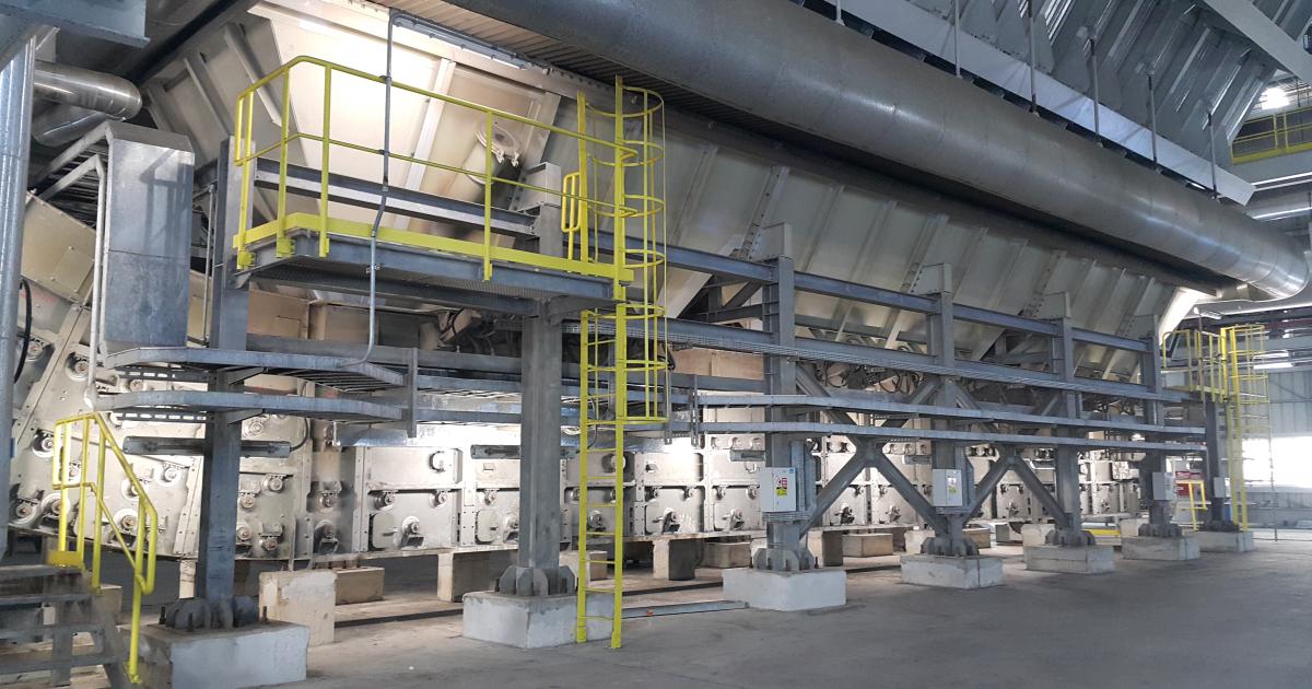 Dry bottom ash handling system Magaldi