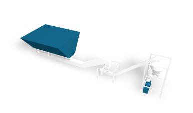 Dry bottom ash handling system