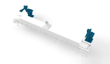 Sistema de enfriamiento de las piezas de aluminio