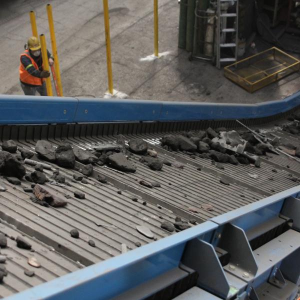 Crusher feed