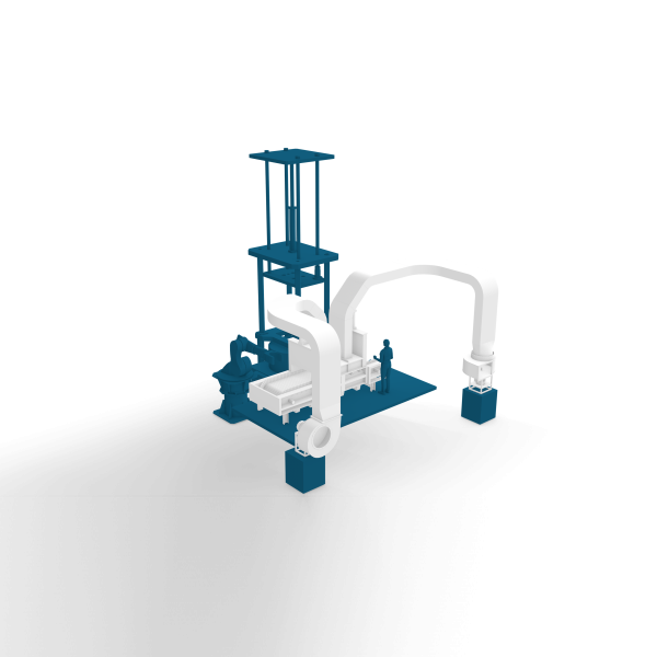 Air quenching conveyor
