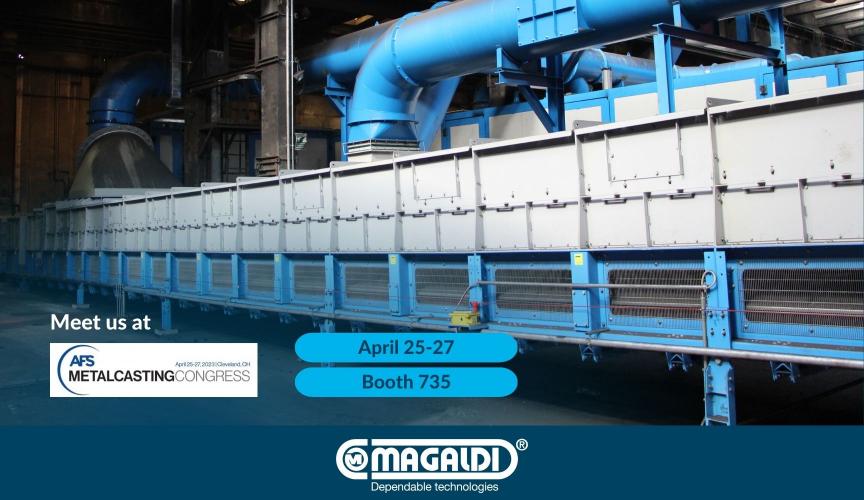 Magaldi al Metalcasting Congress 2023 - stand 735